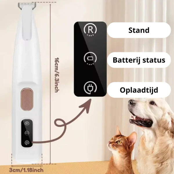 PawGroomer™ – Veilig en Stressvrij Katten Trimmen, Gewoon Thuis